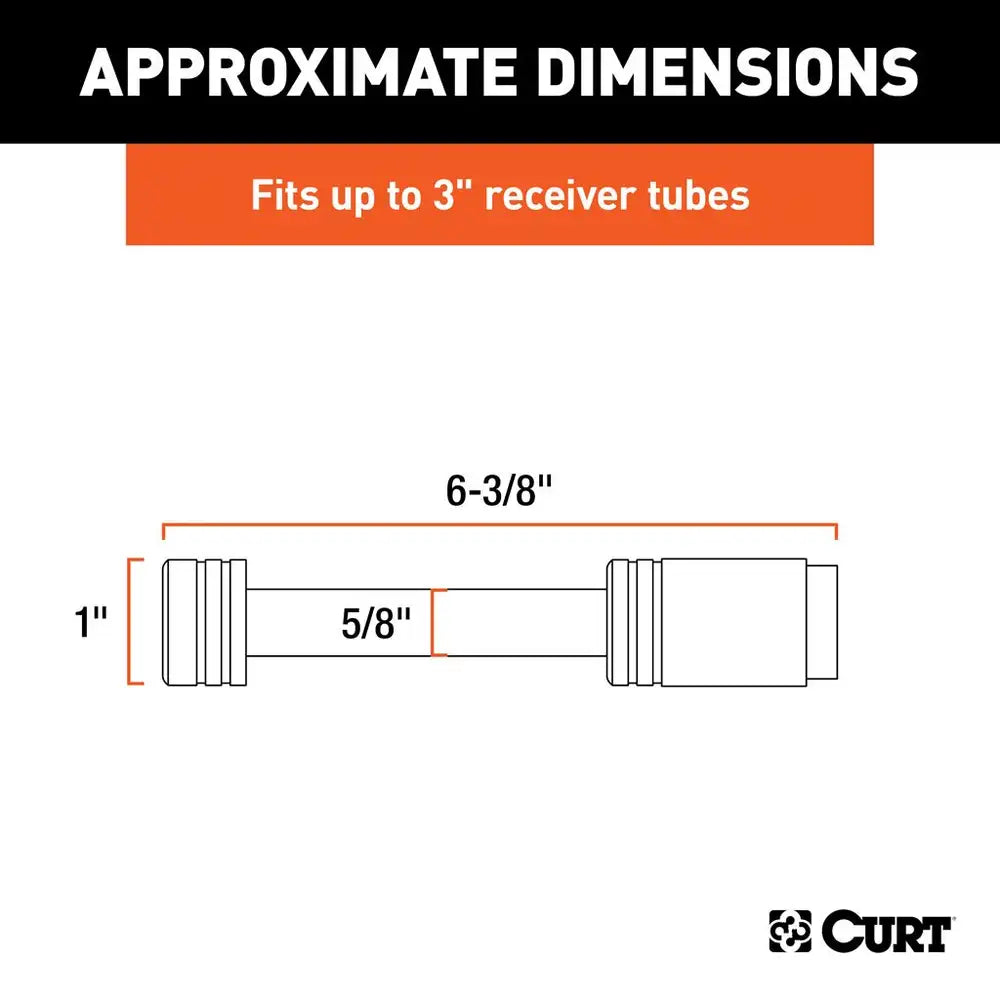 Curt Hitch Lock (3" Receiver, Barbell)