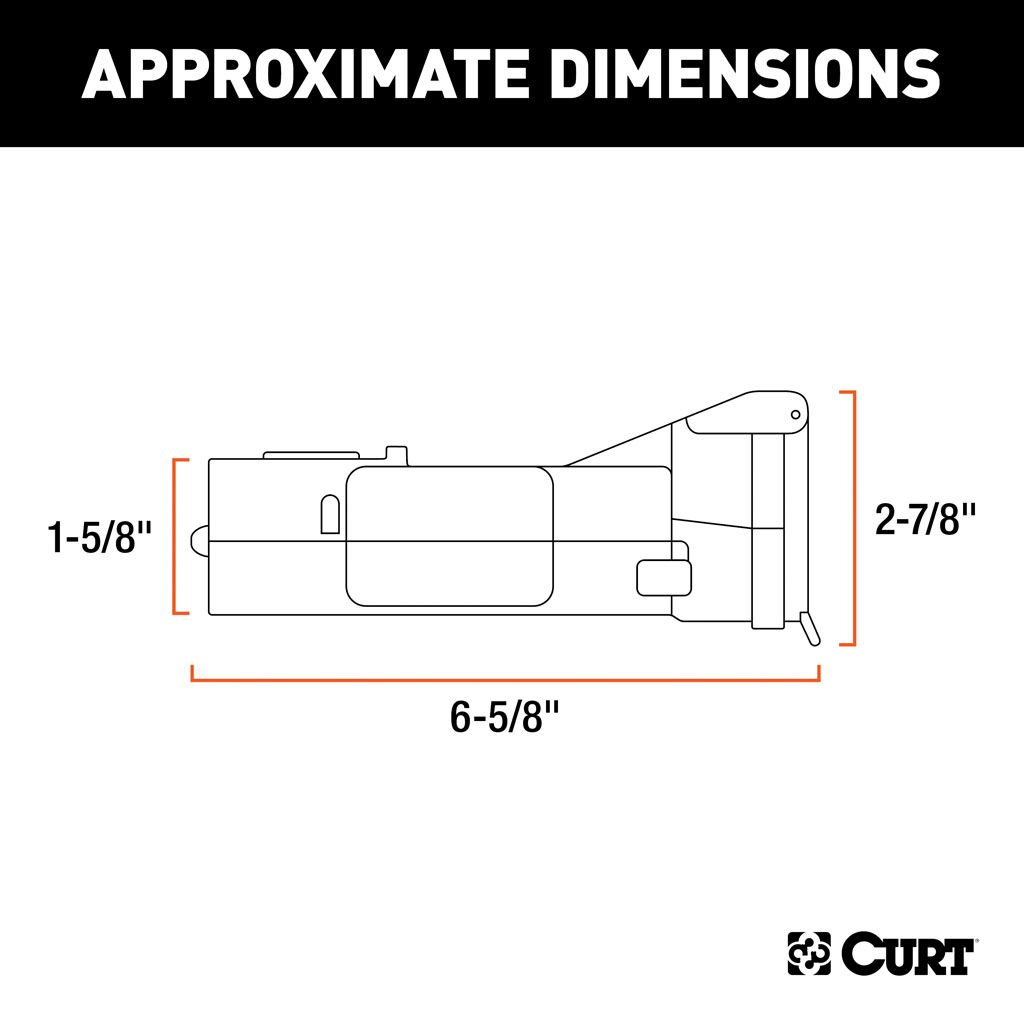 Curt Echo Mobile Trailer Brake Controller - 7- Way (Bluetooth Connection)