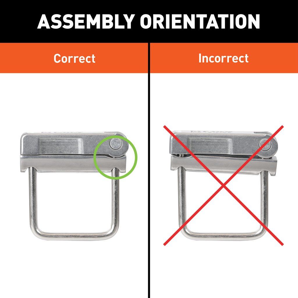 Curt No-Tool Anti-Rattle Hitch Clamp